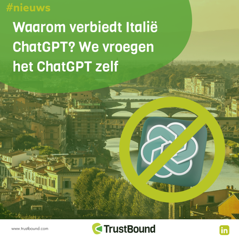 Waarom verbiedt Italië ChatGPT? We vroegen het ChatGPT zelf